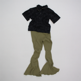 【 Semon×AURéNLEV 】RIB FLARE PANTS5
