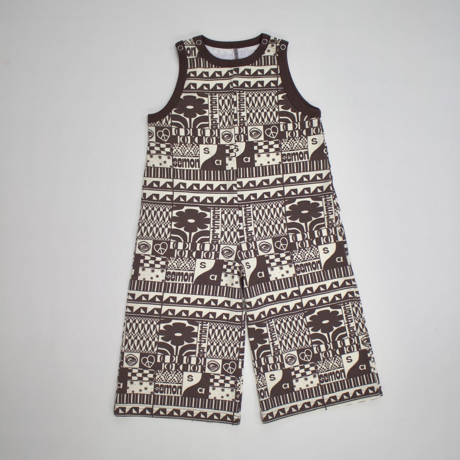 PANEL PRINT TANK SALOPETTE – Frö
