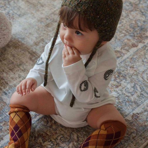 RAGLAN YIN YANG PRINT ROMPER