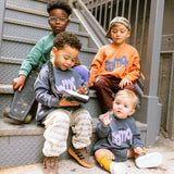 PUFF PRINT EVEN LOGO SWEAT TOP3
