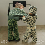 PATTERN JACQUARD FLARE PANTS3