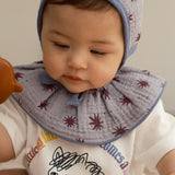 【7/10(Fri)12:00-restock＆new colors】COTTON GAUZE FRILL BIB8