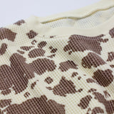 IS IT COW？WAFFLE T SHIRT6