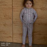26AW NEW PATTERN FLORAL FRILL LEGGINGS 2