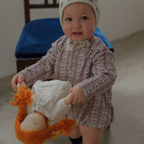 26AW NEW PATTERN FLORAL LONG-SLEEVE ROMPER 9