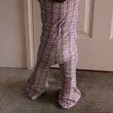 26AW NEW PATTERN FLORAL FRILL FLARE PANTS 8