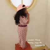 SUMMER KNIT FLARE PANTS3