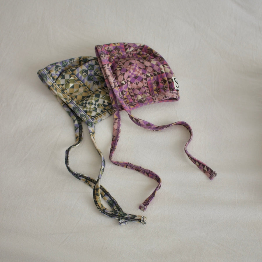 QUILTED SPAN RIB BONNET