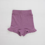 SUMMER KNIT FRILL SHORT PANTS 8
