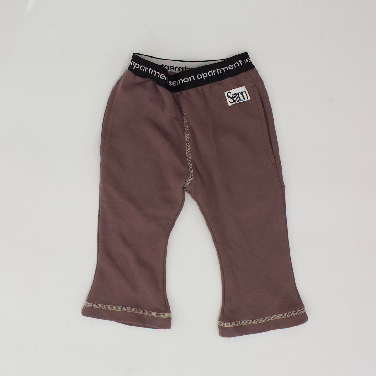 ELASTIC WAIST FLARE PANTS
