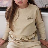 【受注生産：12月下旬ごろ発送予定】WAFFLE HORSE EMBROIDERY MERROW LONG-SLEEVE T-SHIRT1