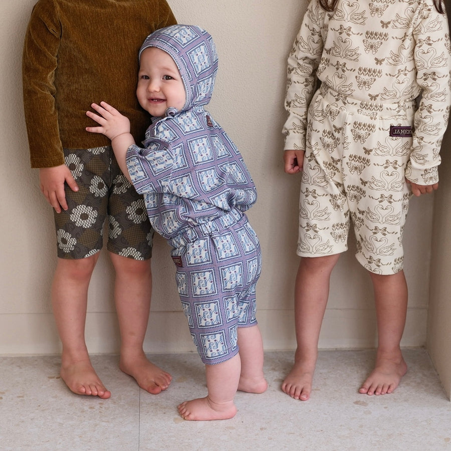 26AW NEW PATTERN HALF LEGGINGS