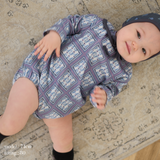 26AW NEW PATTERN LONG-SLEEVE ROMPER 9