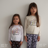 TRIPLE HORSE PRINT LONG SLEEVE T-SHIRT8