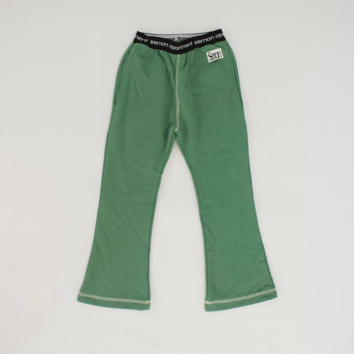 ELASTIC WAIST FLARE PANTS