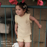 SUMMER KNIT FRILL TANK TOPS 3