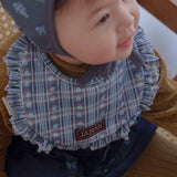26AW NEW PATTERN FLORAL FRILL BIB 3