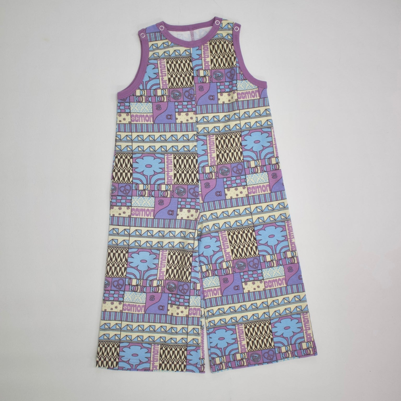 PANEL PRINT TANK SALOPETTE – Frö