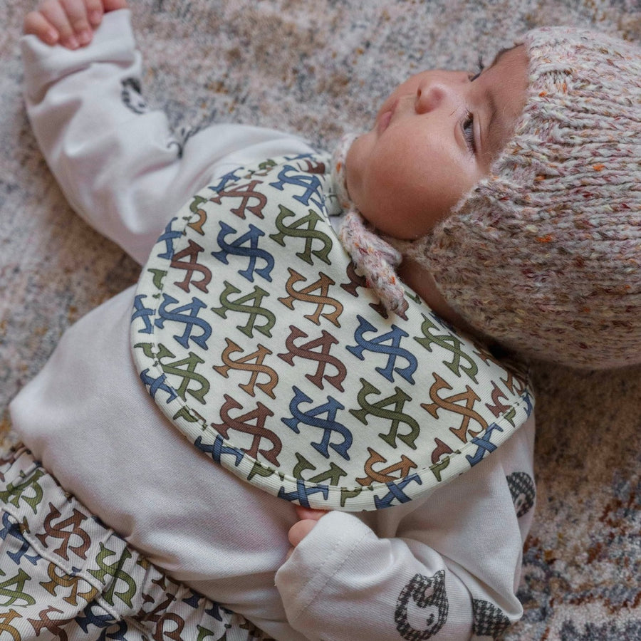 26AW NEW PATTERN SA/LOGO BIB