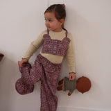 QUILTED JERSEY RUFFLED HEM PANTS10