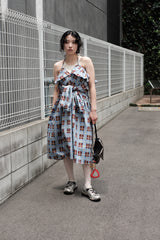 3way Tartan Check Dress10
