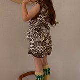 PANEL PRINT SHORT PANTS4