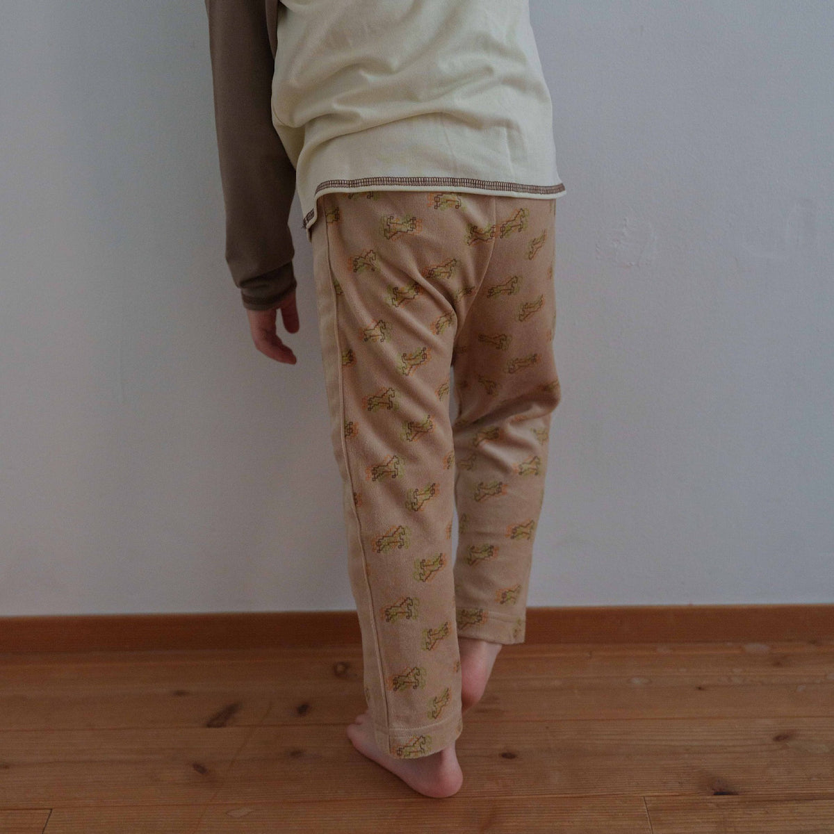 TRIPLE HORSE VELOUR STRAIGHT PANTS