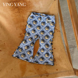 NEW PATTERN FLARE PANTS 3