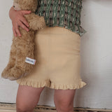 SUMMER KNIT FRILL SHORT PANTS 1