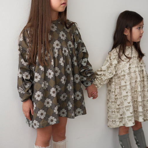 26AW NEW PATTERN T-SHIRT DRESS