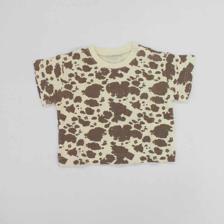 IS IT COW？WAFFLE T SHIRT