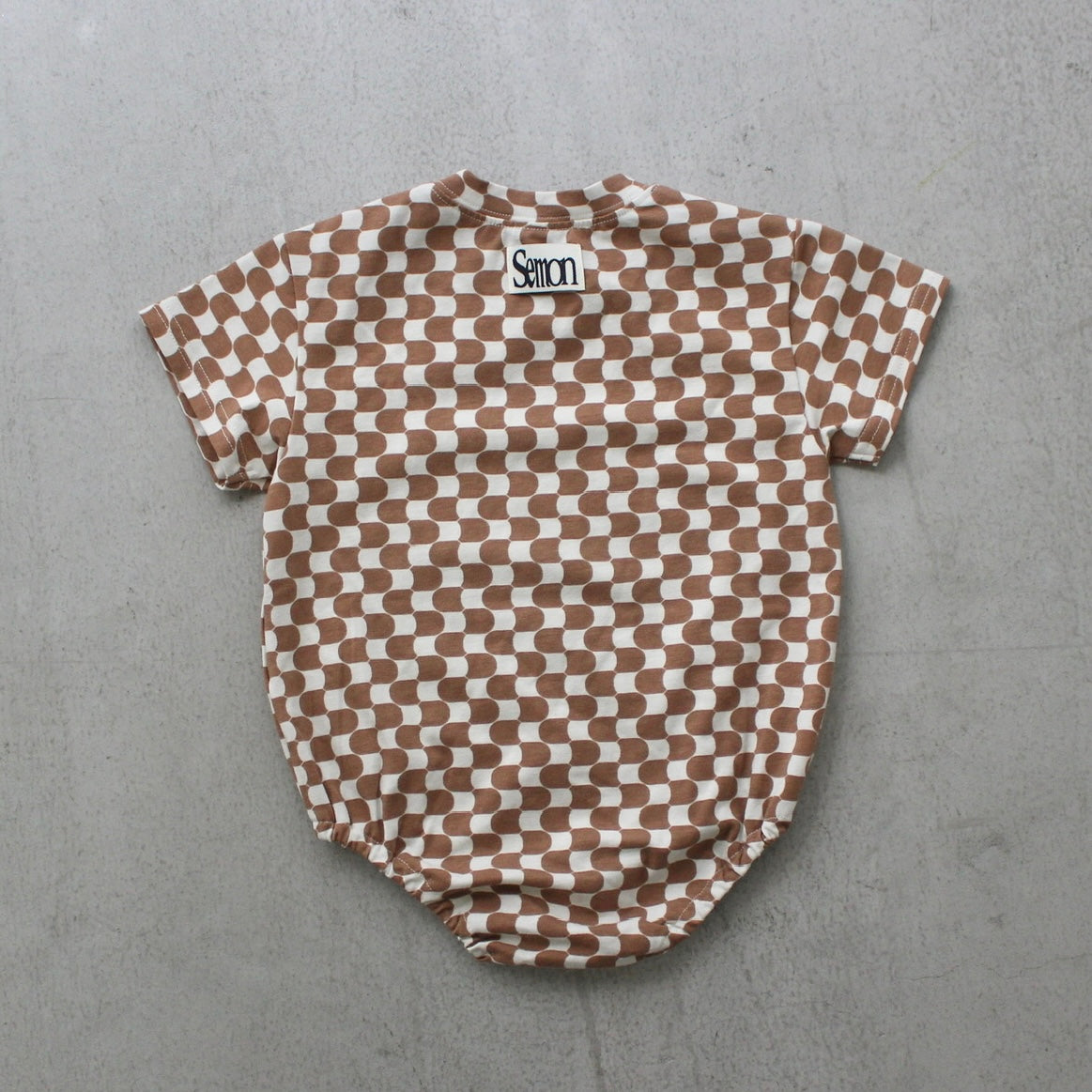 SHORT SLEEVE PATTERN ROMPERS – Frö