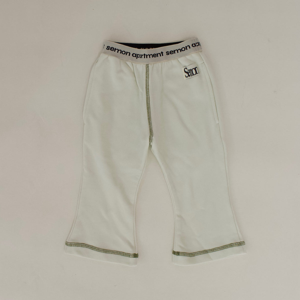 ELASTIC WAIST FLARE PANTS