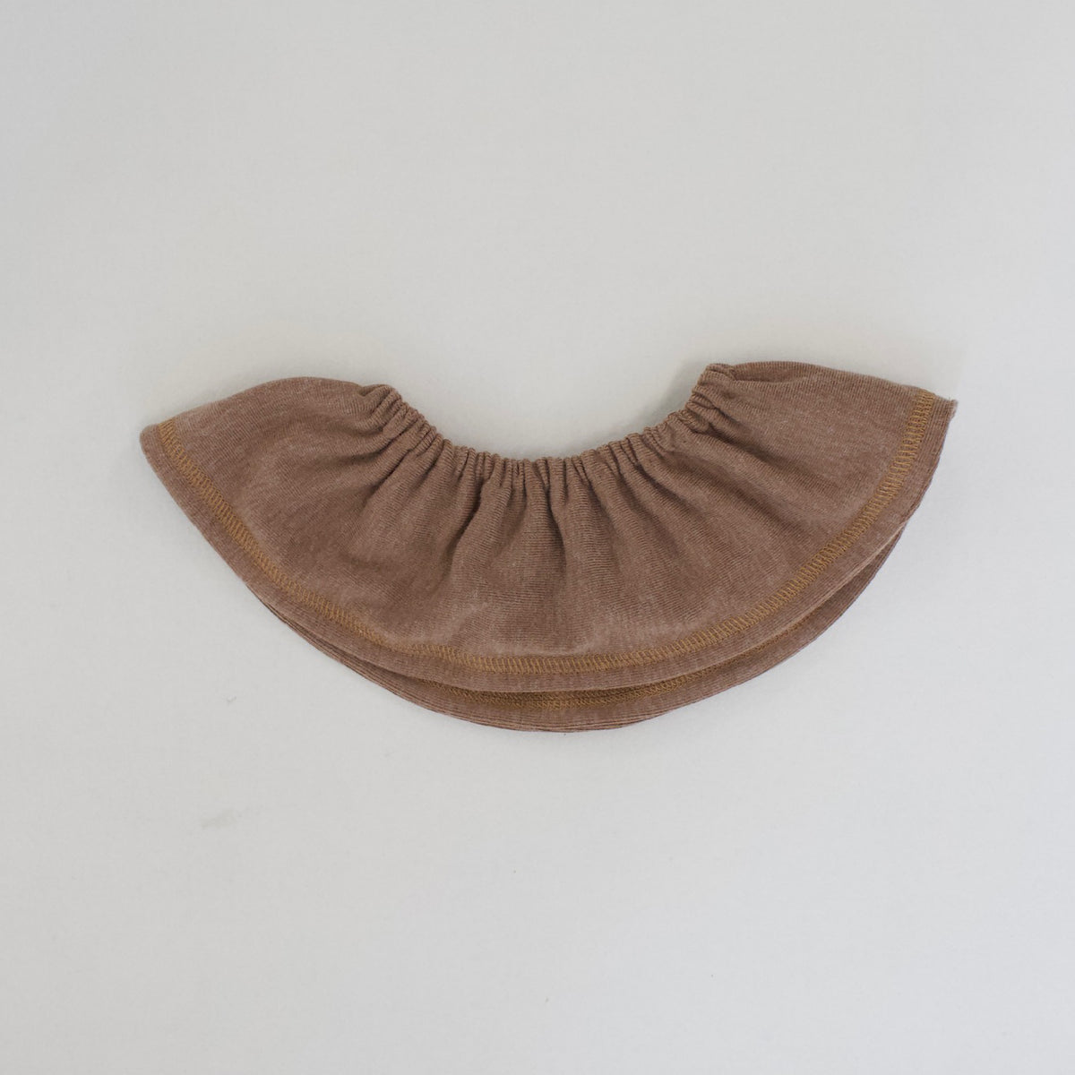 BRUSHED STRETCH FRILL BIB