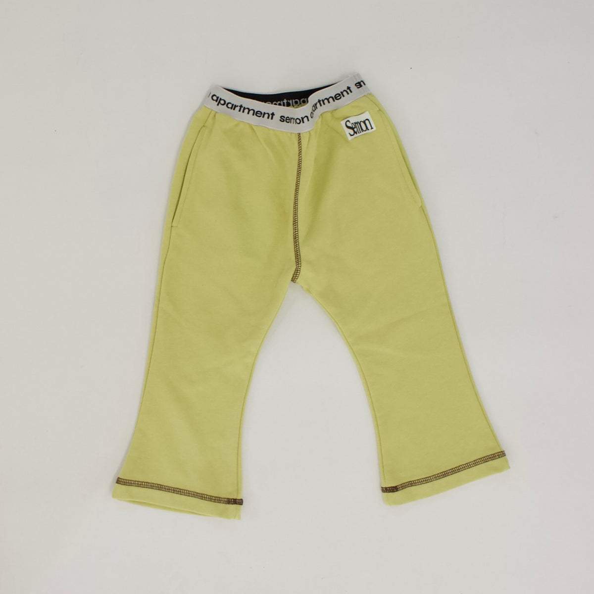 ELASTIC WAIST FLARE PANTS