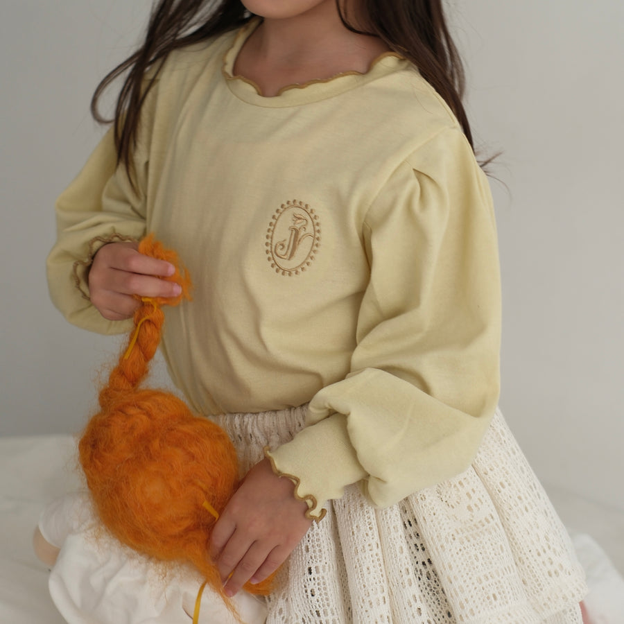 TC JERSEY PUFF-SLEEVE TOP