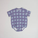 26AW NEW PATTERN SHORT-SLEEVE ROMPER 12