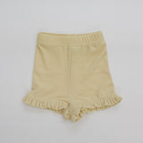 SUMMER KNIT FRILL SHORT PANTS 2
