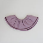 BRUSHED STRETCH FRILL BIB