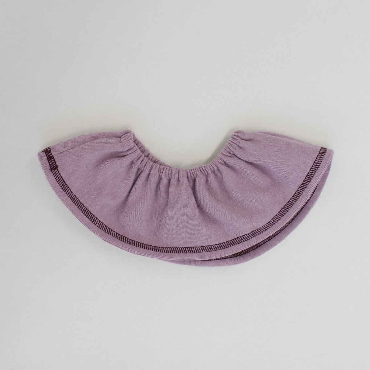 BRUSHED STRETCH FRILL BIB