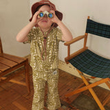PATTERN FLARE PANTS 26