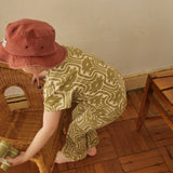 PATTERN FLARE PANTS 28