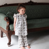 PATTERN TOILE DE JOUY FLARE PANTS 7