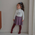 TULIP / PAISLEY FRENCH TERRY SKIRT BLOOMER