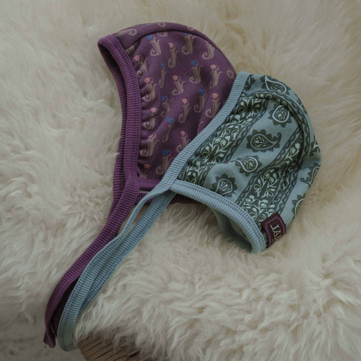 TULIP / PAISLEY FRENCH TERRY BONNET