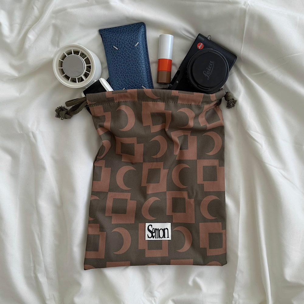 3SET PATTERN DRAWSTRING BAGS – Frö