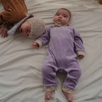 VELOUR COVERALL