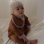 VELOUR COVERALL