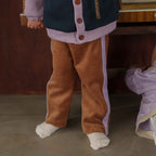 VELOUR STRAIGHT PANTS
