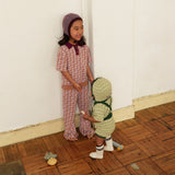 SUMMER KNIT FLARE PANTS7
